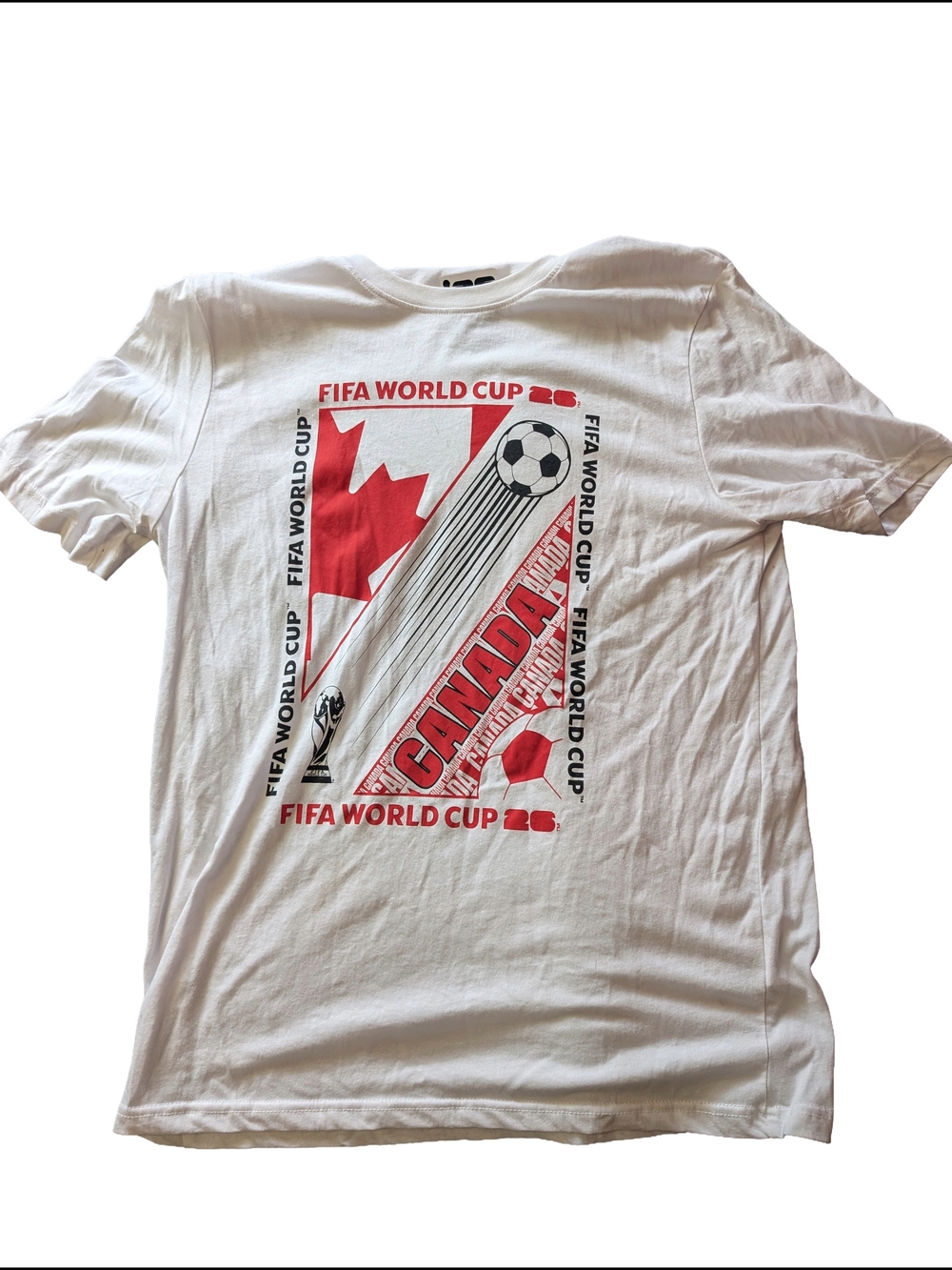 Canada FIFA World Cup 2026 White Men's T-shirt